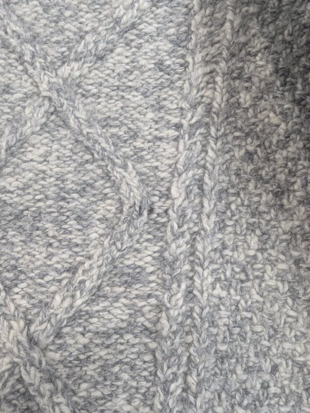 Wind River Heritage Men's Cable Knit Shawl Collar Cardigan Sweater Large - Picture 12 of 14